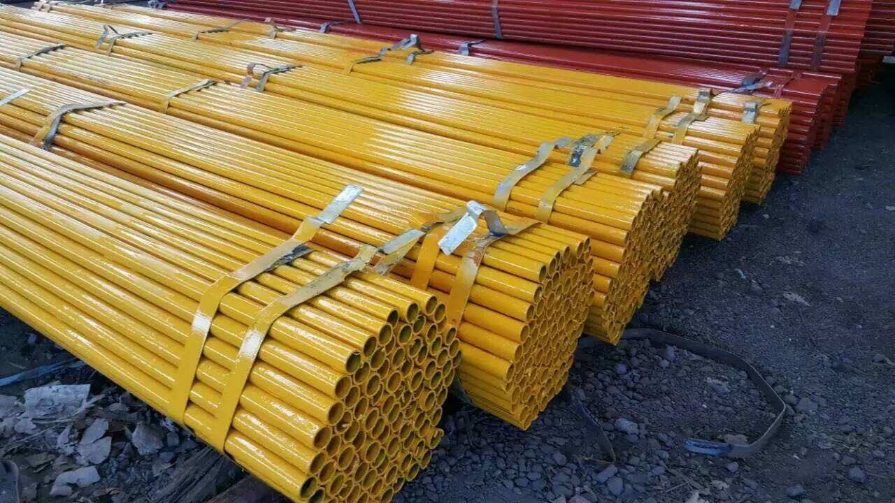 黃油、紅油腳手架鋼管